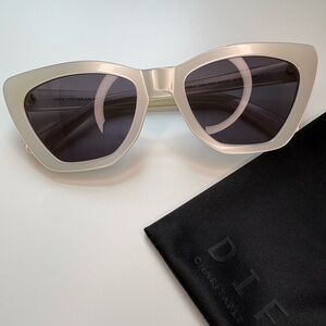 DIFF Eyewear Camila Sunglasses- Opaline/ Gray